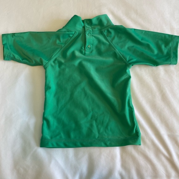 UV Skinz Frog Print 2T Kids Swim 3 Piece Set - Picture 2 of 9